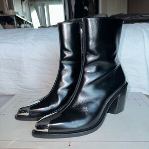 Alexander McQueen Punk Toe Boots